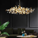 Ljojo Luxury Villa Designer Crystal Chandelier - Coppe Ceiling Crystal Branch Chandeliers