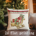Christmas Pillow Covers Set for Sofa, Bedroom, Car - Ljojo Brand