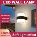 Ljojo LED Facade Wall Light for Home Garden Decor, Waterproof Stair Luminaire, Bedroom Garage Lighting