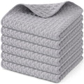 Ljojo Microfiber Dishcloth Set of 6 for Home Cleaning and Polishing