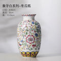 Ljojo™ Chinese Style Enamel Ceramic Vases Creative Home Office Decor