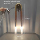 Ljojo Metal Wall Lamp in Old Gold Silver Black with G9 Bulb and White Acrylic