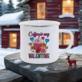 Ljojo Love Enamel Mug Set - Romantic Couples Coffee Cups