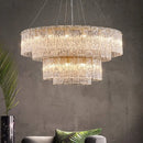 Luxury Crystal Chandelier Light Fixtures for Living Room - Elegant Dining Table Pendant Ceiling Lamp by Ljojo
