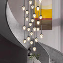 Ljojo LED Chandeliers Hanging Light Modern Pendant Lamps for Living and Dining Room