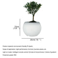 Ljojo 16-Color Waterproof Desk Lamp With Remote Control Plant Pot Table Light