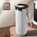 Ljojo 350/500ml Double-wall Stainless Steel Coffee Mug - Vacuum Insulated Travel Tumbler