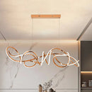Ljojo LED Staircase Chandeliers Modern Home Decor Hanging Light Indoor Lighting
