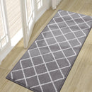 Ljojo Low-Profile Indoor Doormat Washable Absorbent Resist Dirt Non Slip Entryway Mats