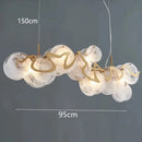 LED Crystal Chandelier Pendant Light Fixture for Modern Minimalist Luxury Home Decor by Ljojo