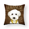 Funny Cartoon Cat & Dog Pillow Covers by Ljojo: Luxury Sofa Bed Decor Pillowcase