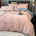 Ljojo 100% Cotton Bedding Set: Duvet Cover, Sheet, Pillowcases. Various Sizes Available.