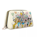 Ljojo Minnie Mouse Cartoon Cosmetic Bag Large Capacity Toiletry Case