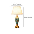 European Retro Ceramic Floor Lamp - Home Decoration Standing Light for Living Room by Ljojo