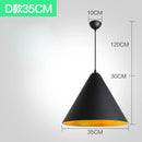 Industrial Black Ceiling Pendant Lamp E27 for Restaurant Dining | Ljojo