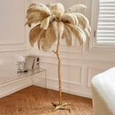Nordic Resin Feather LED Floor Lamp for Luxury Home Decor by Ljojo