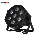 Ljojo™ LED Flat Par Light: 7x12W RGBW/7x18W RGBWA+UV for Family Events, Parties, and Venues
