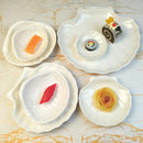 Ljojo Melamine Shell Plate Dish Set - Restaurant Quality Tableware Dish