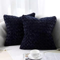 Ljojo Luxury Fluffy Fur Pillow Cover Modern Home Decorative Cushions