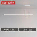 Ljojo Minimalist Dimmable Led Chandelier for Dining Room Kitchen Bar Lighting