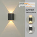 Ljojo LED Wall Sconces - Modern Indoor Outdoor Up Down Lights for Living Room & Bedroom