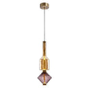 Italian Glass Pendant Lamp Modern Led Chandelier for Living Bedroom Kitchen Island Dining Table by Ljojo