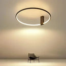 Modern Round LED Ceiling Light for Bedroom Living Room Dining Room by Ljojo