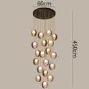 Ljojo LED Pendant Light for Modern Home Decor and Staircase Chandeliers
