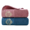 Ljojo 2pcs Towel Set: 35x75cm Face Hand Towels & 70x140cm Big Bath Shower Towel