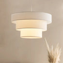 Nordic Fabric Pendant Lights | Japanese Wabi-Sabi Chandelier for Bedroom & Living Room by Ljojo