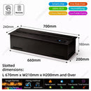 Ljojo Water Electric Fireplace 3D Mist Flame Realistic Remote Control Interior Steam Fireplace