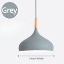 Modern Macaroon Chandelier: Aluminum Hanging Light for Home Office Decor by Ljojo