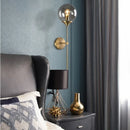 LED Glass Round Ball Wall Lamp Stylish Decorative Lighting for Bedroom Living Room by Ljojo