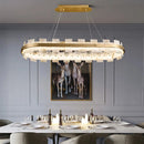 Ljojo LED Chandeliers with Marble Decoration for Home and Restaurantitals