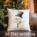 Christmas-themed Decorative Pillow Covers by Ljojo - Perfect for Sofa, Bedroom, Car