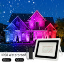 Ljojo™ RGBW Smart LED Floodlight 50W/100W Garden Party Outdoor Lighting Control by APP
