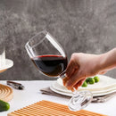 Ljojo 320ml Crystal Red Wine Glass Set for Family Party Home Champagne Glass