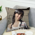 Jenna Ortega Body Pillow Cover 40x40 - Ljojo Decorative Cushion Case