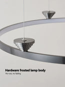 Ljojo Minimalist Annular Pendant Lamp: Italian Style, Designer, Creative, for Living Room, Dining Room