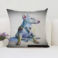 Bull Terrier Art Anime Pillow Cover 40x40 Ljojo Home Decor Throw Pillow