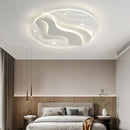 LED Ceiling Light for Bedroom Remote Control Dimmable Romantic Warm White Glow Soundproof Ljojo