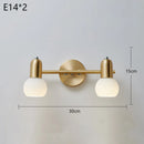 LED Nordic Copper Wall Lamp for Bathroom Vanity by Ljojo