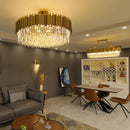 Modern Luxury Crystal Ceiling Chandelier Pendant Lamp Home Decor Hanging Light Fixture by Ljojo
