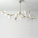 LED Glass Balls Ceiling Chandelier Stylish Lighting Fixture for Living Room by Ljojo