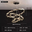 Ljojo Modern Minimalist LED Crystal Chandelier for Living Room 2025 - New Light Luxury Design