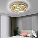 Ljojo Luxury K9 Crystal Chandelier Dimmable Led Ceiling Lamp Modern Living Dining Decor