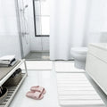Ljojo Memory Foam Bathroom Mat - Super Absorbent Non-slip Rug