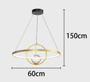 Ljojo LED Chandeliers for Modern Living Room Indoor Lighting