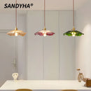 Nordic Glass Chandelier Stylish LED Pendant Light for Home Decor by Ljojo