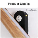 Ljojo Modern Adjustable Wood LED Wall Lamp with Switch - Indoor Wall Sconces for Living Room